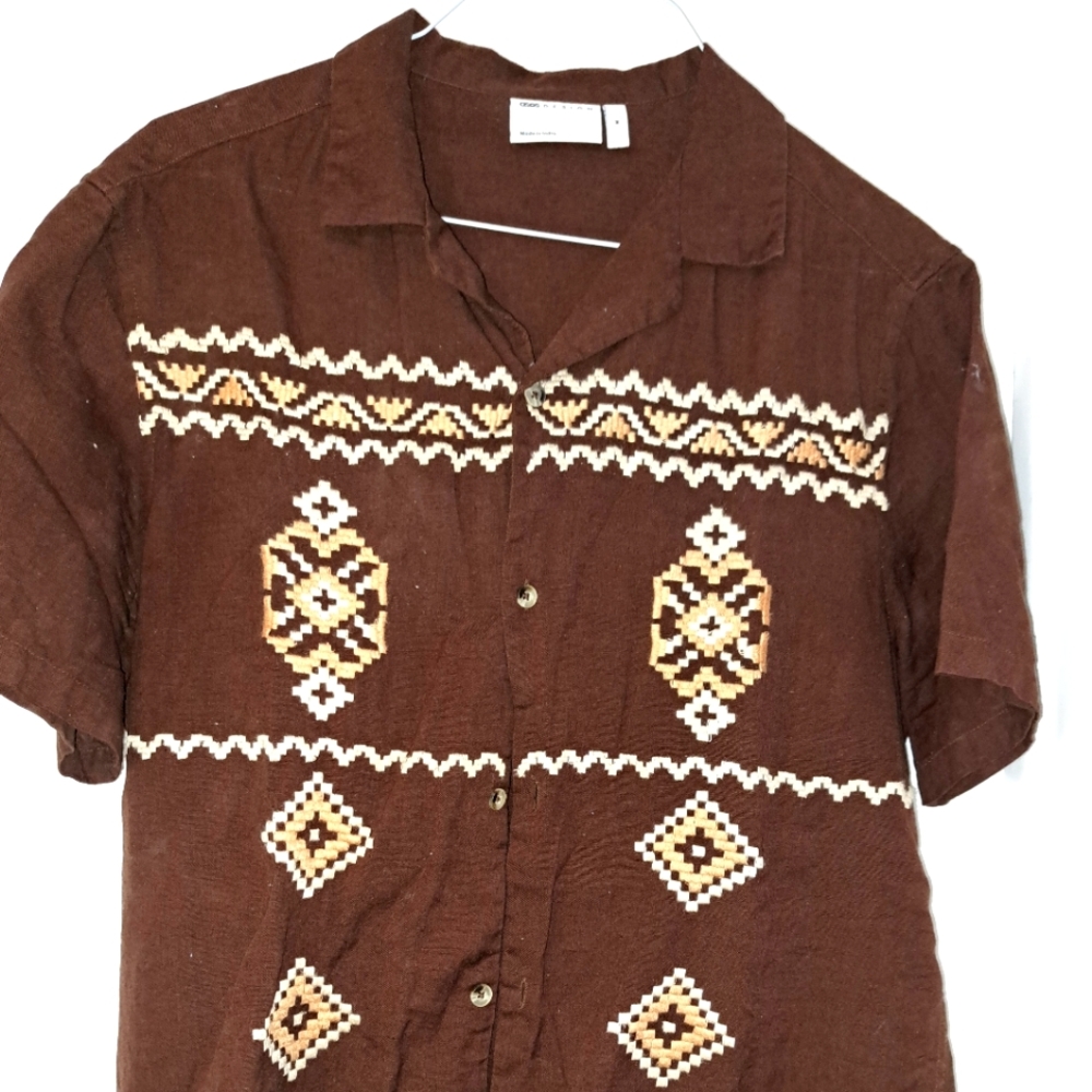 Asos button down casual mens shirt
